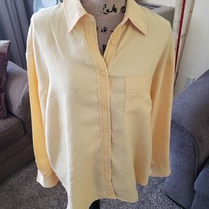 Pale yellow blouse